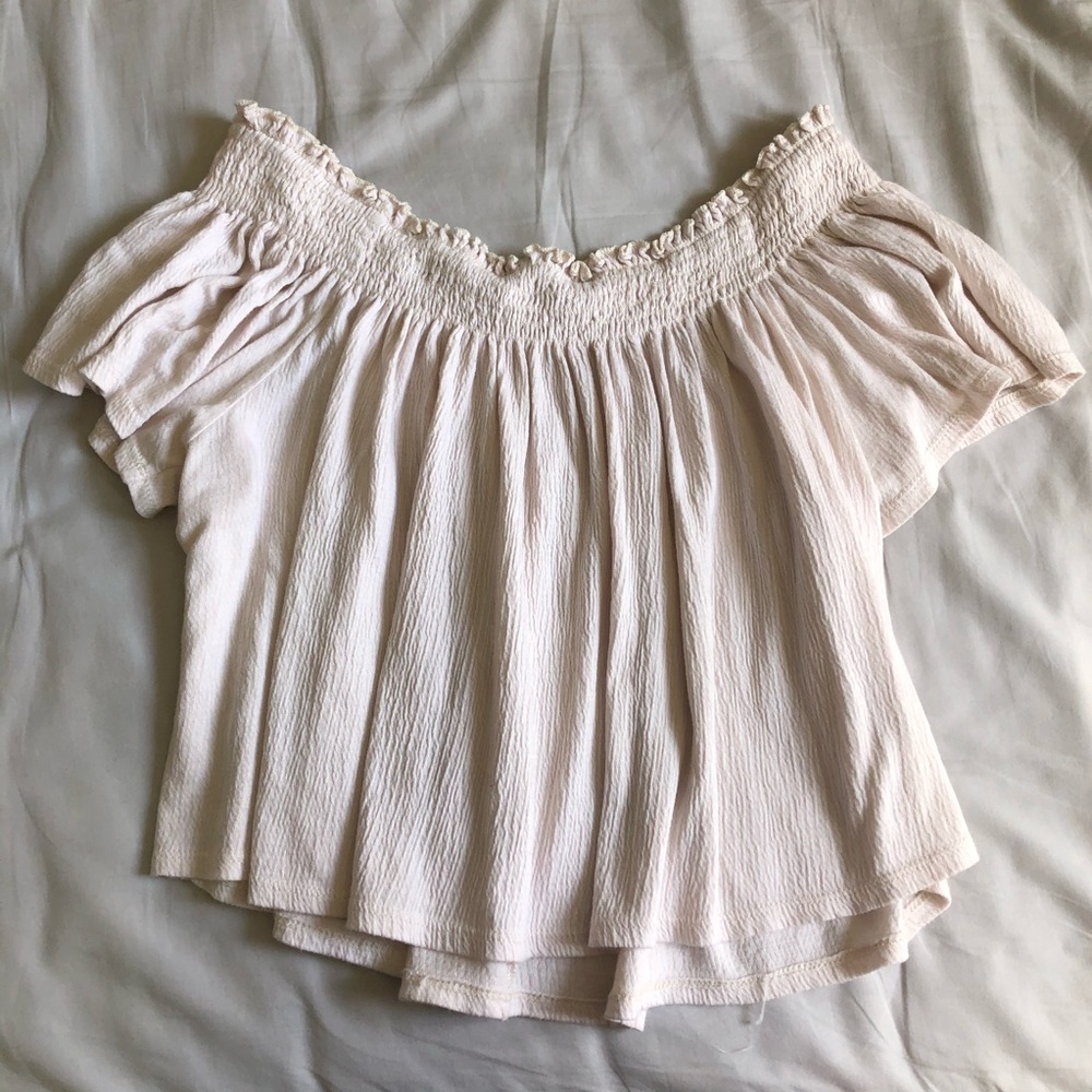 Off the Shoulder Flow Top